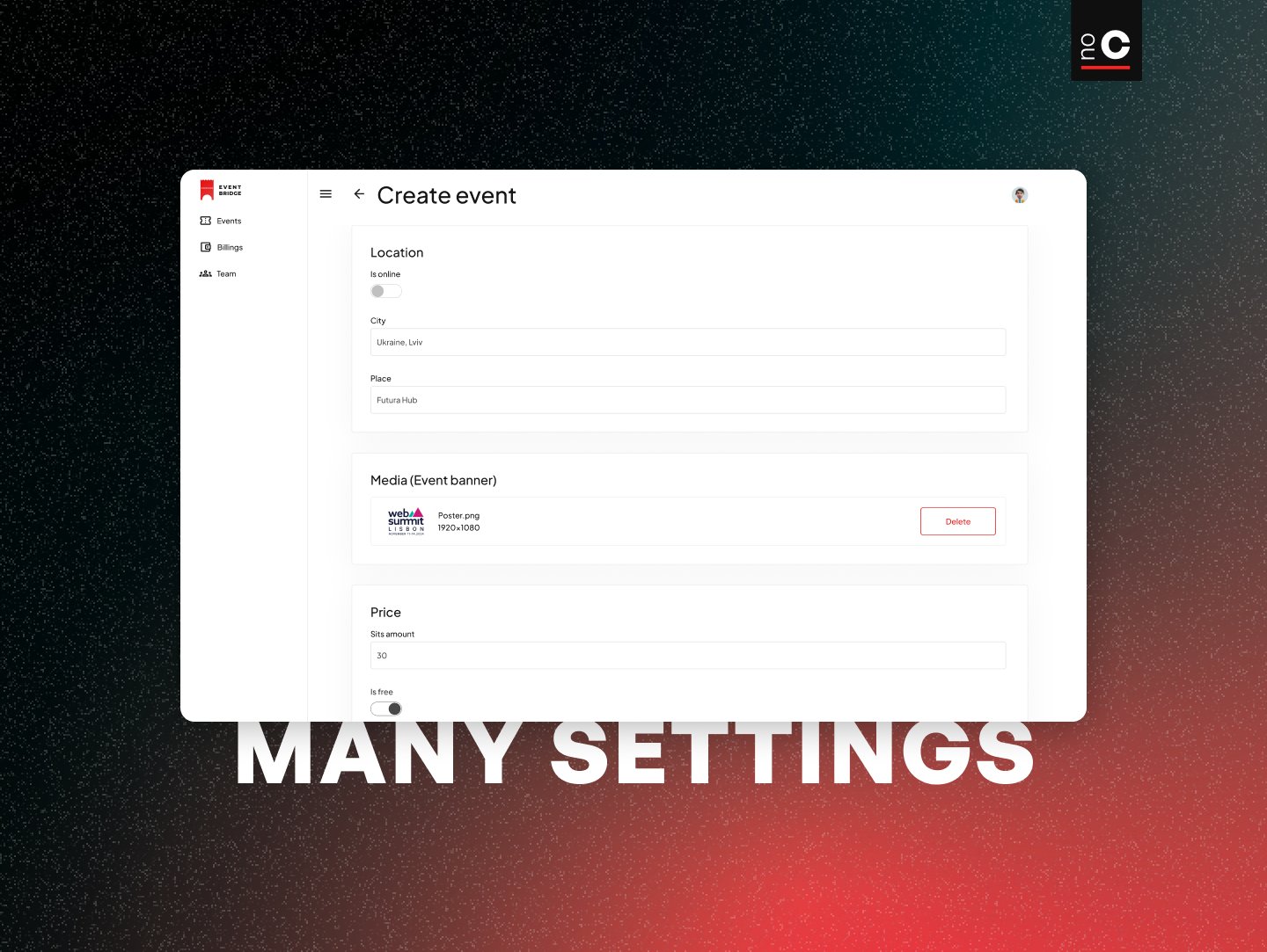 Event Bridge screenshot 2