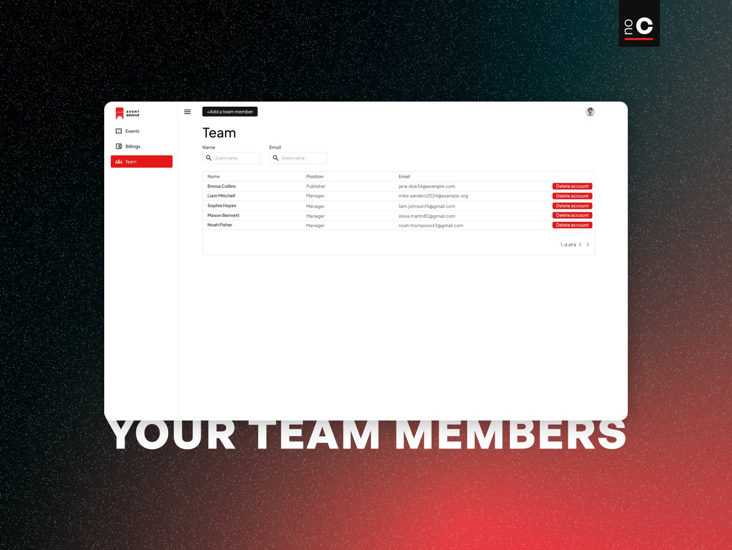 Event Bridge screenshot 3
