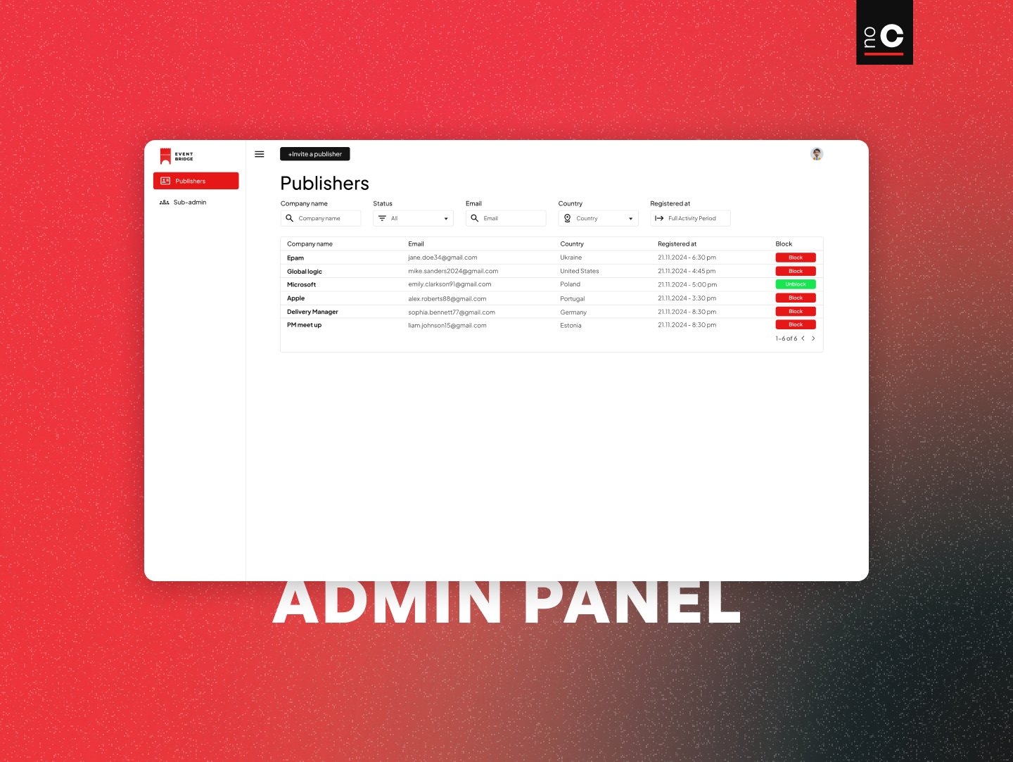 Event Bridge screenshot 4
