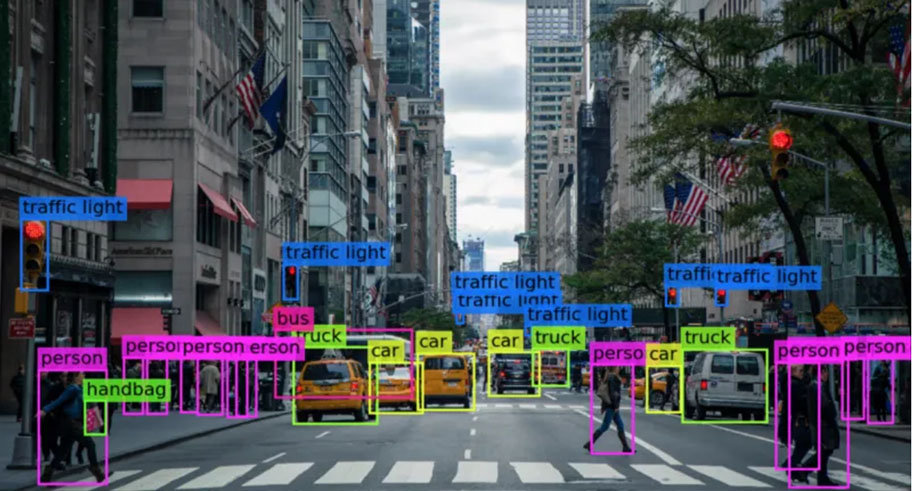 Computer vision running on an edge device